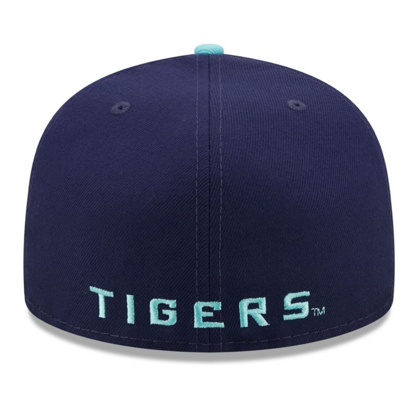 NCAA Navy/Light LSU Tigers 59FIFTY Fitted Hat