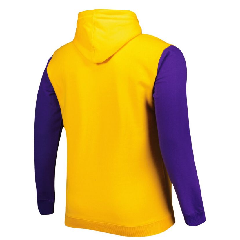 NBA Fanatics Los Angeles Lakers Big & Tall Bold Attack Pullover Hoodie