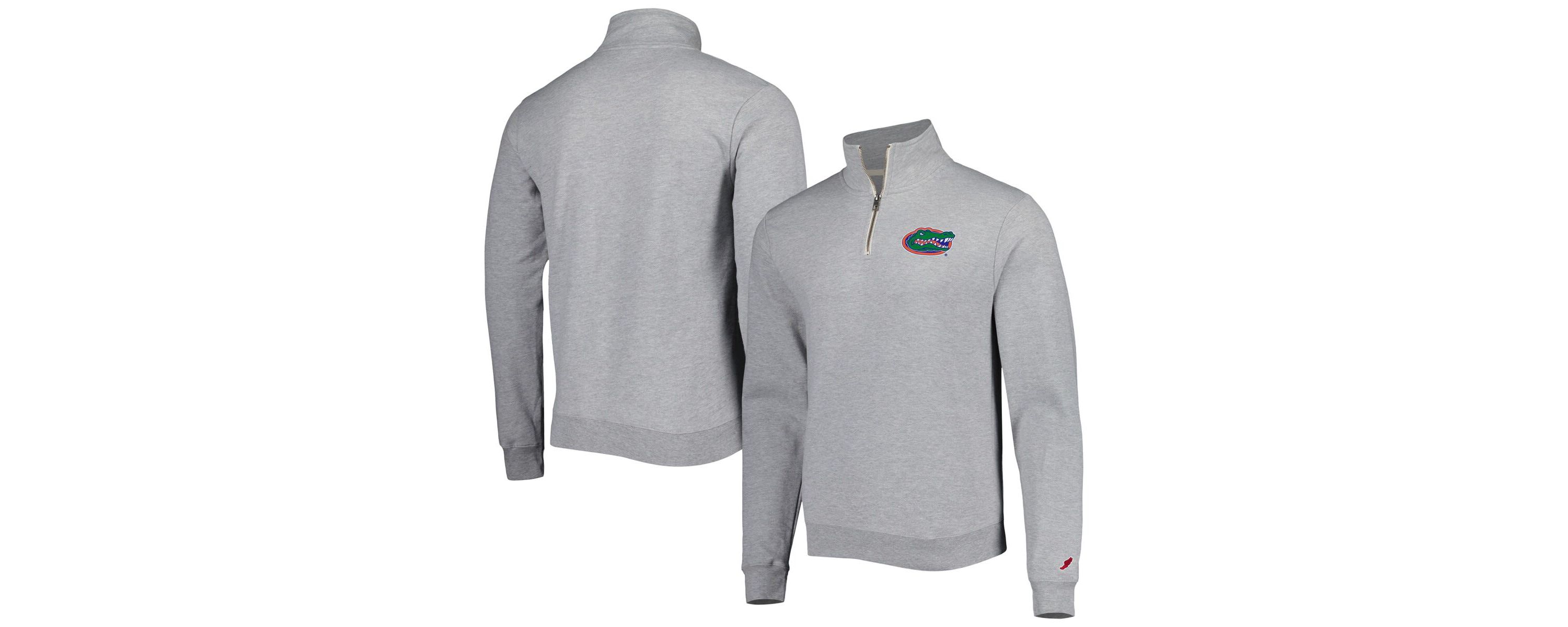 NCAA Florida Gators Stack Essential Lightweight Fleece Quarter-Zip Sweatshirt