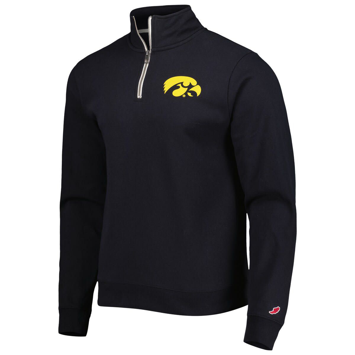 NCAA Iowa Hawkeyes Stack Essential Lightweight Fleece Quarter-Zip Sweatshirt