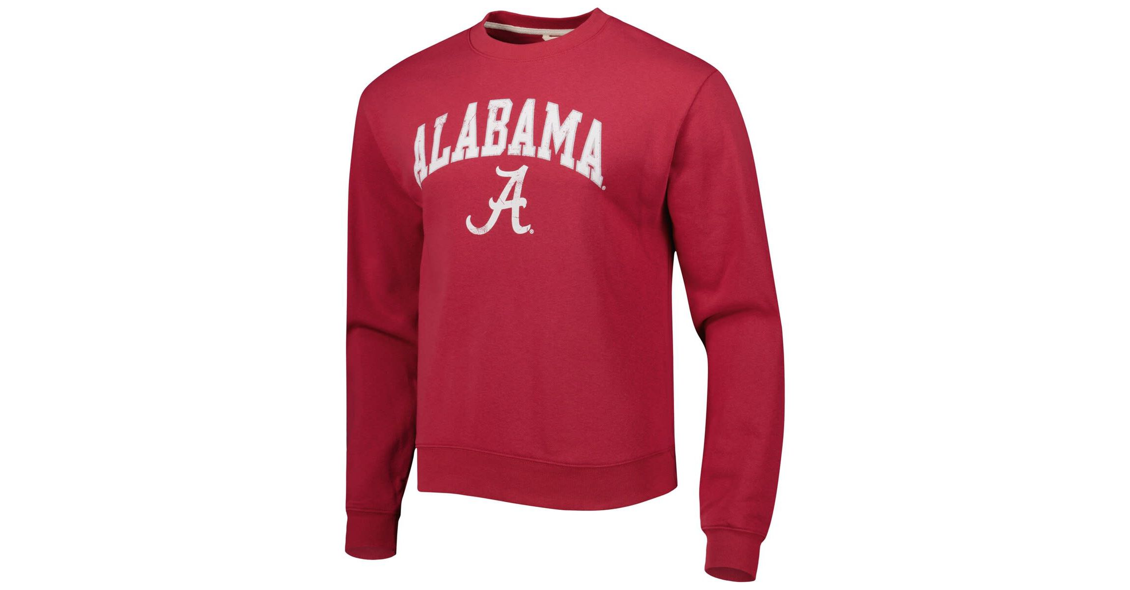 Alabama Crimson Tide NCAA Alabama Tide 1965 Arch Essential Lightweight Pullover Sweatshirt