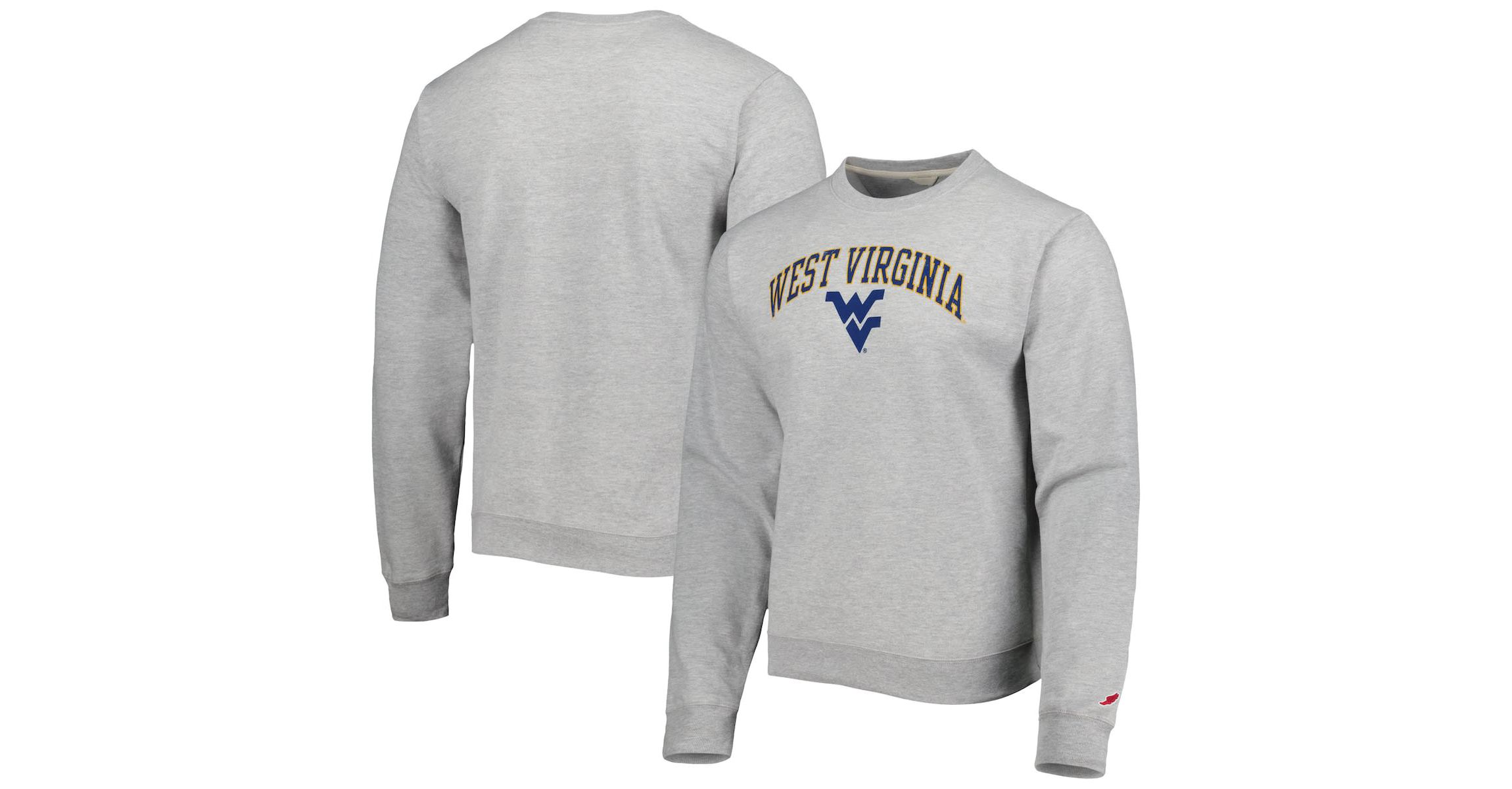 NCAA West Virginia Mountaineers 1965 Arch Essential Lightweight Pullover Sweatshirt
