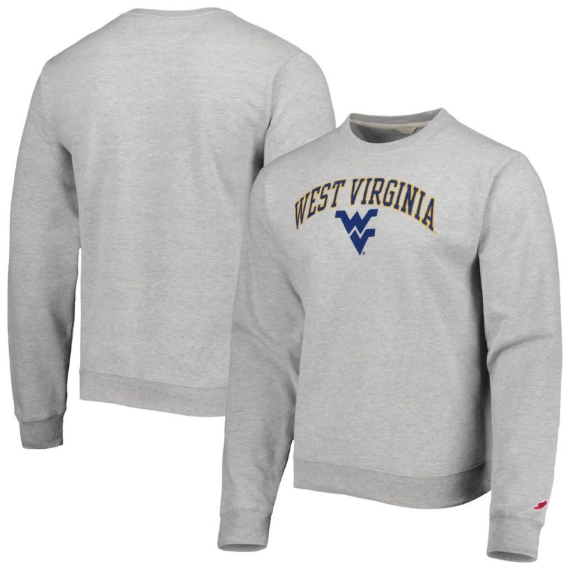 NCAA West Virginia Mountaineers 1965 Arch Essential Lightweight Pullover Sweatshirt