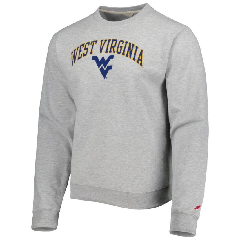 NCAA West Virginia Mountaineers 1965 Arch Essential Lightweight Pullover Sweatshirt