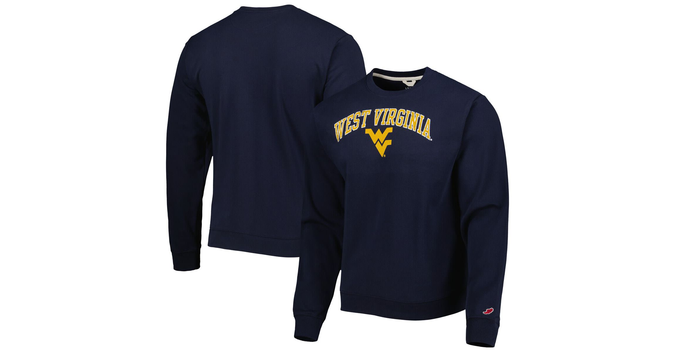 NCAA West Virginia Mountaineers 1965 Arch Essential Lightweight Pullover Sweatshirt