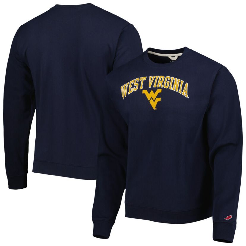 NCAA West Virginia Mountaineers 1965 Arch Essential Lightweight Pullover Sweatshirt