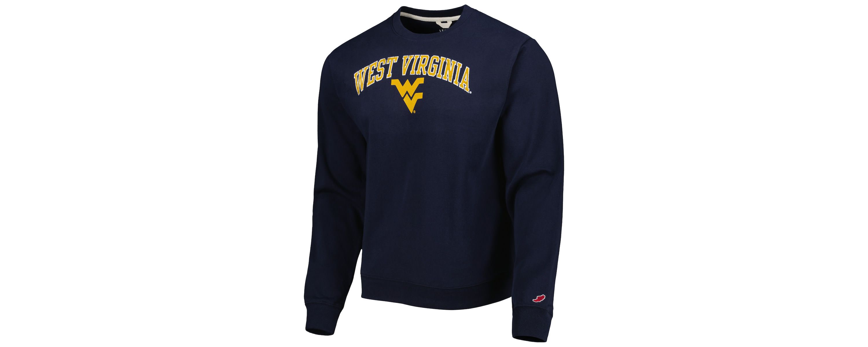 NCAA West Virginia Mountaineers 1965 Arch Essential Lightweight Pullover Sweatshirt