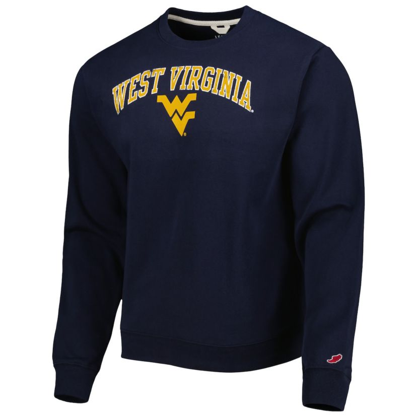 NCAA West Virginia Mountaineers 1965 Arch Essential Lightweight Pullover Sweatshirt