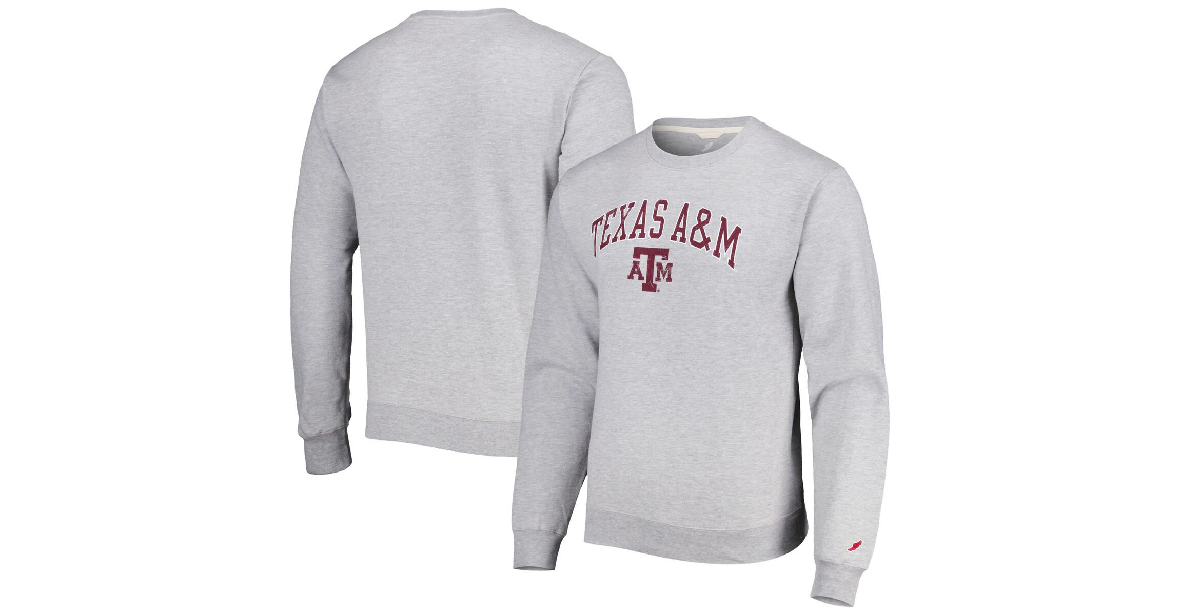 NCAA Texas A&M Aggies 1965 Arch Essential Lightweight Pullover Sweatshirt