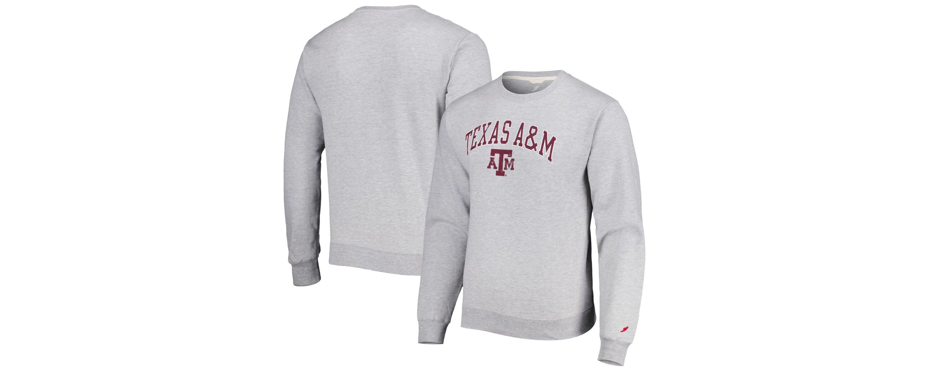 NCAA Texas A&M Aggies 1965 Arch Essential Lightweight Pullover Sweatshirt
