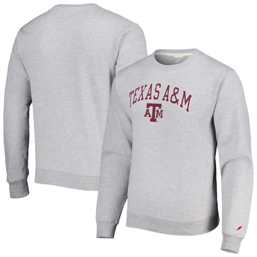 NCAA Texas A&M Aggies 1965 Arch Essential Lightweight Pullover Sweatshirt