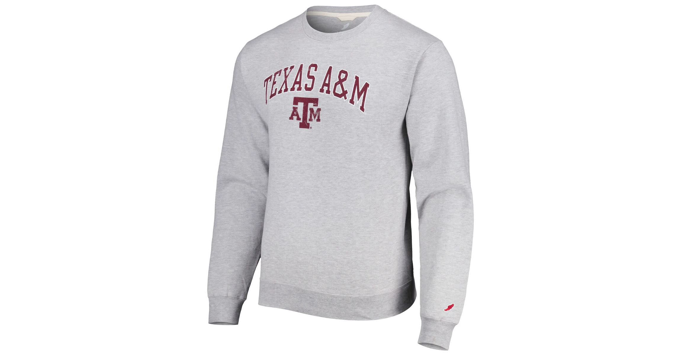 NCAA Texas A&M Aggies 1965 Arch Essential Lightweight Pullover Sweatshirt