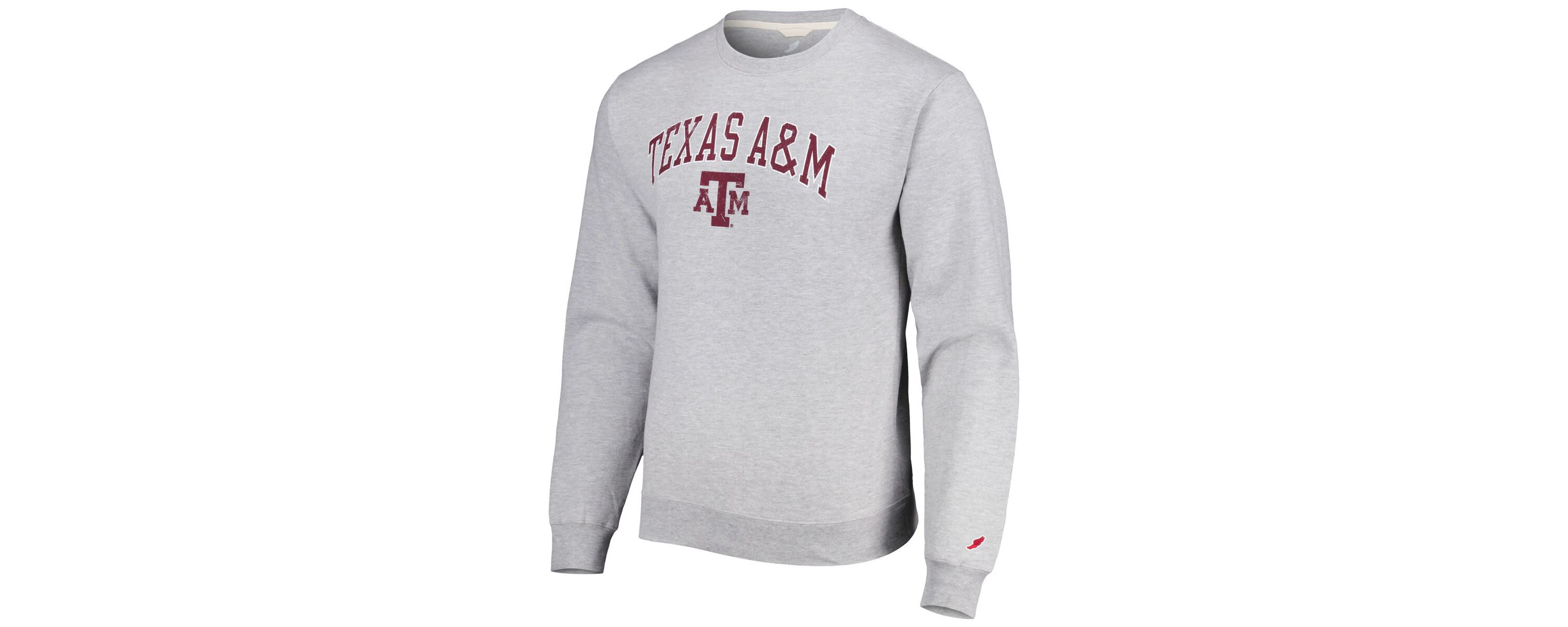NCAA Texas A&M Aggies 1965 Arch Essential Lightweight Pullover Sweatshirt