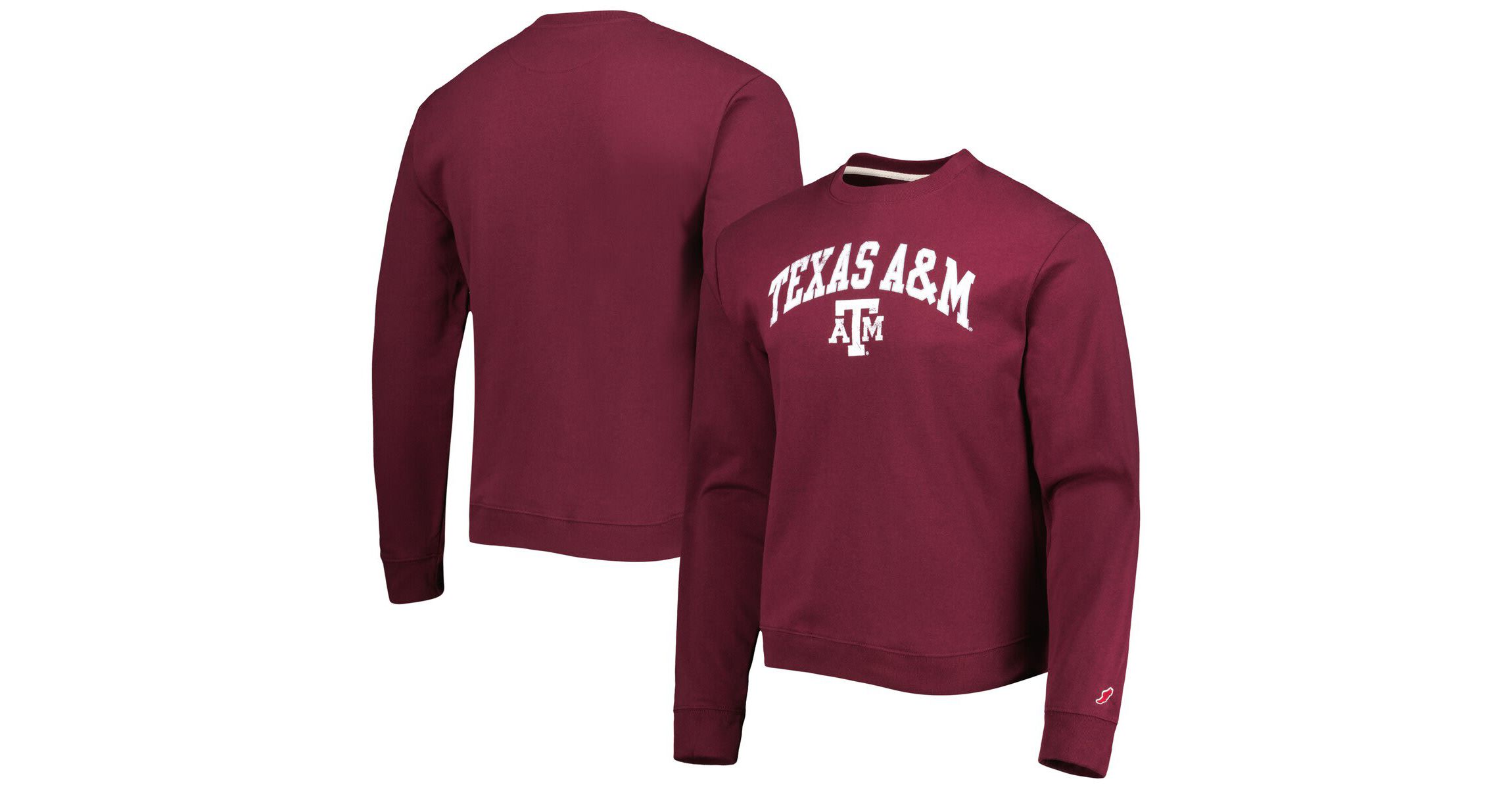 NCAA Texas A&M Aggies 1965 Arch Essential Lightweight Pullover Sweatshirt