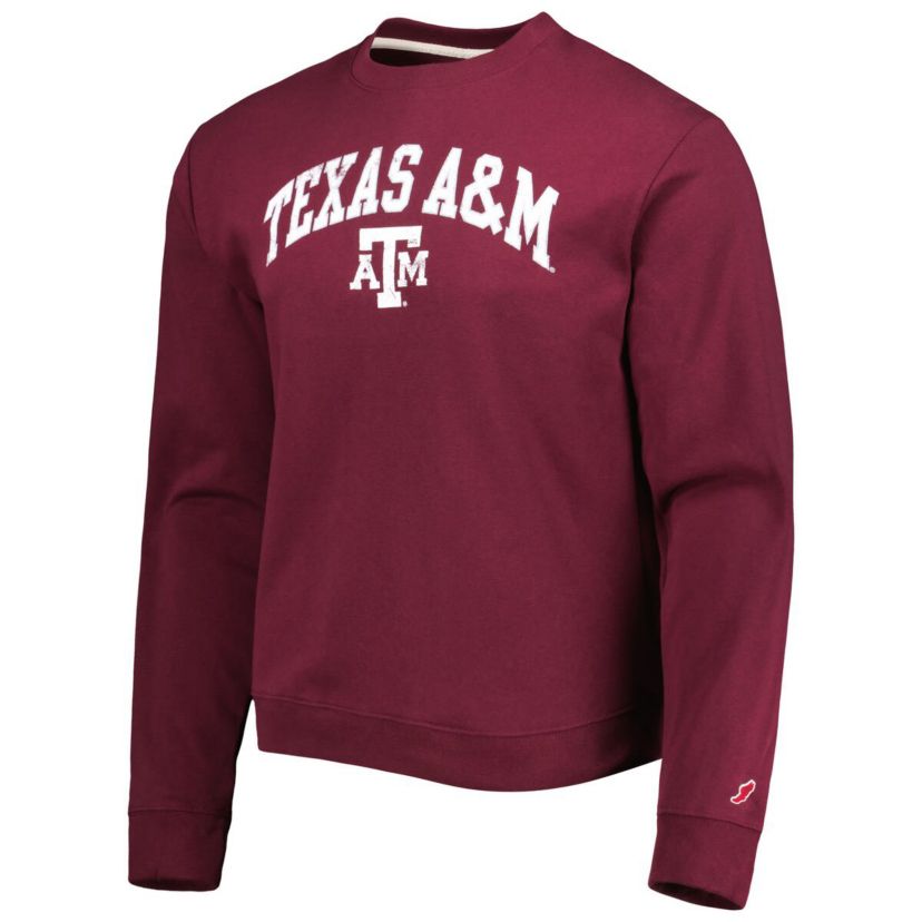 NCAA Texas A&M Aggies 1965 Arch Essential Lightweight Pullover Sweatshirt
