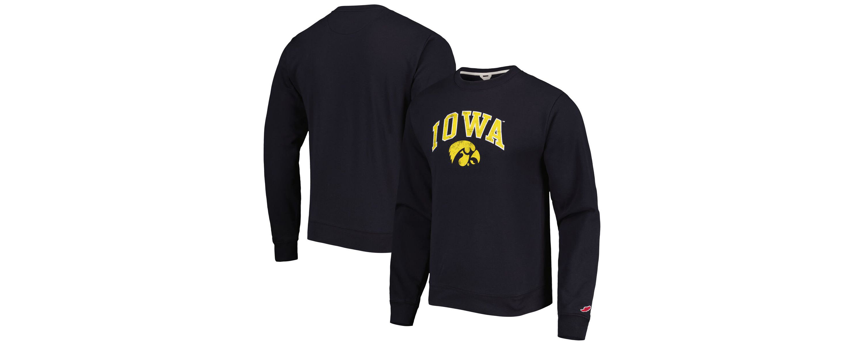NCAA Iowa Hawkeyes 1965 Arch Essential Lightweight Pullover Sweatshirt