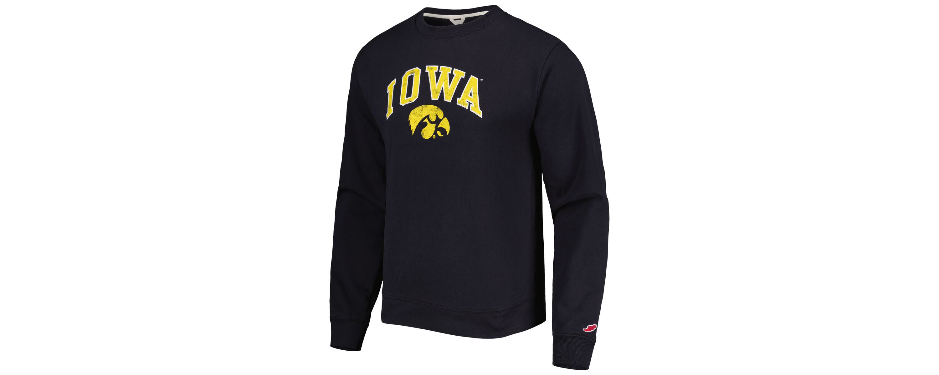 NCAA Iowa Hawkeyes 1965 Arch Essential Lightweight Pullover Sweatshirt