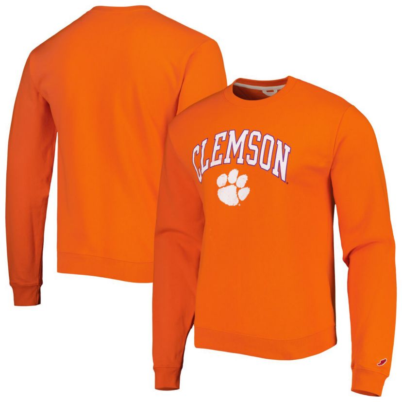 NCAA Clemson Tigers 1965 Arch Essential Lightweight Pullover Sweatshirt