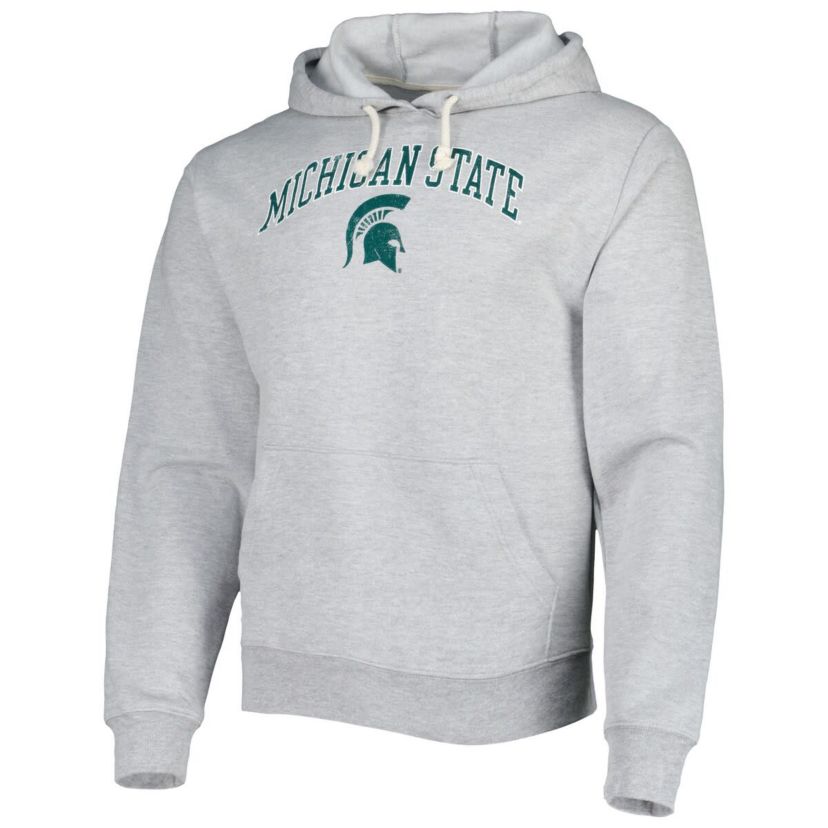 NCAA Michigan State Spartans Arch Essential Pullover Hoodie