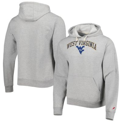 NCAA Heather West Virginia Mountaineers Arch Essential Pullover Hoodie