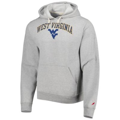 NCAA Heather West Virginia Mountaineers Arch Essential Pullover Hoodie