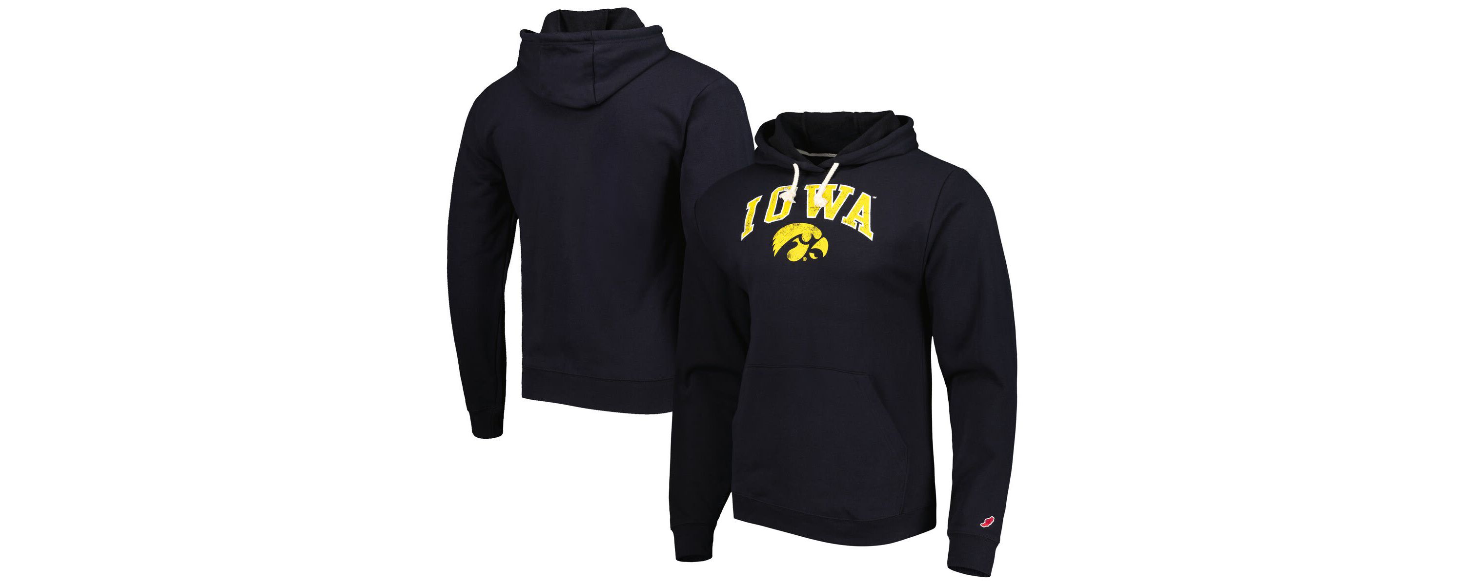NCAA Iowa Hawkeyes Arch Essential Pullover Hoodie