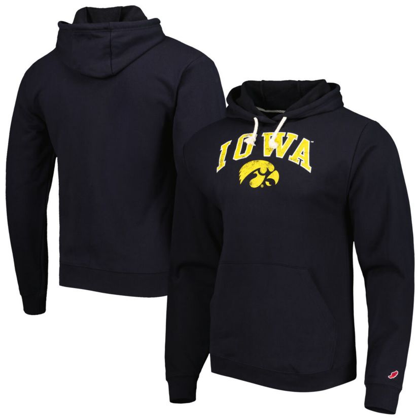 NCAA Iowa Hawkeyes Arch Essential Pullover Hoodie