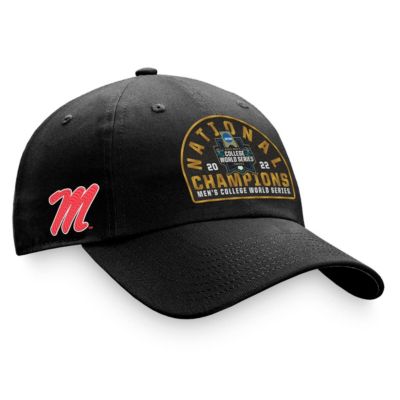 NCAA Ole Miss Rebels 2022 NCAA Baseball NCAA World Series s Locker Room Crew Adjustable Hat