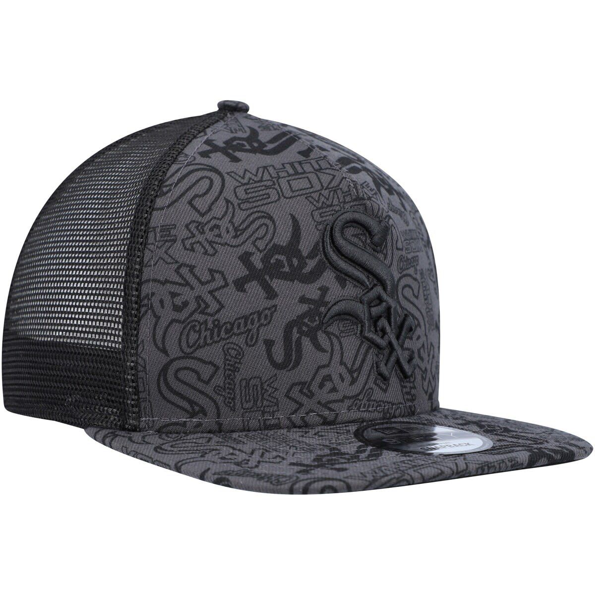 Chicago White Sox Basic Optic White 9FIFTY A-Frame Snapback Hat – New Era Cap