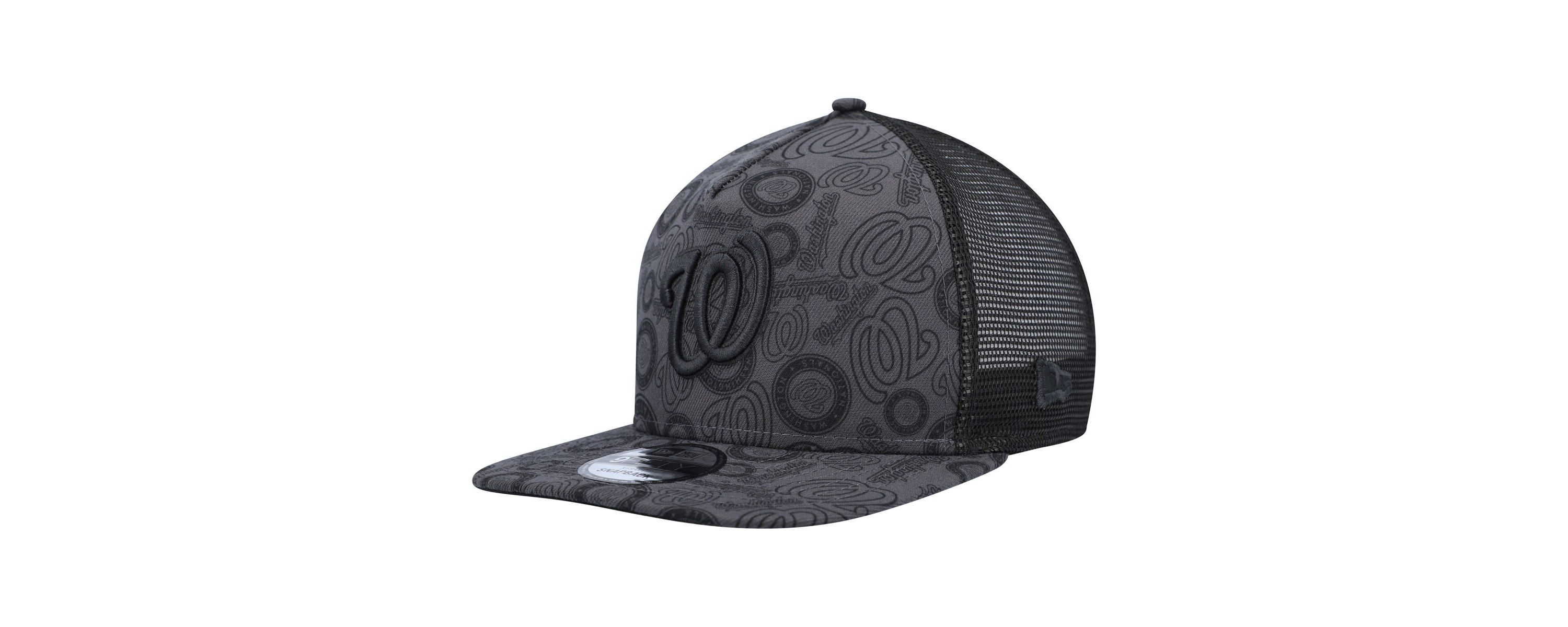 MLB Washington Nationals Repeat A-Frame 9FIFTY Trucker Snapback Hat