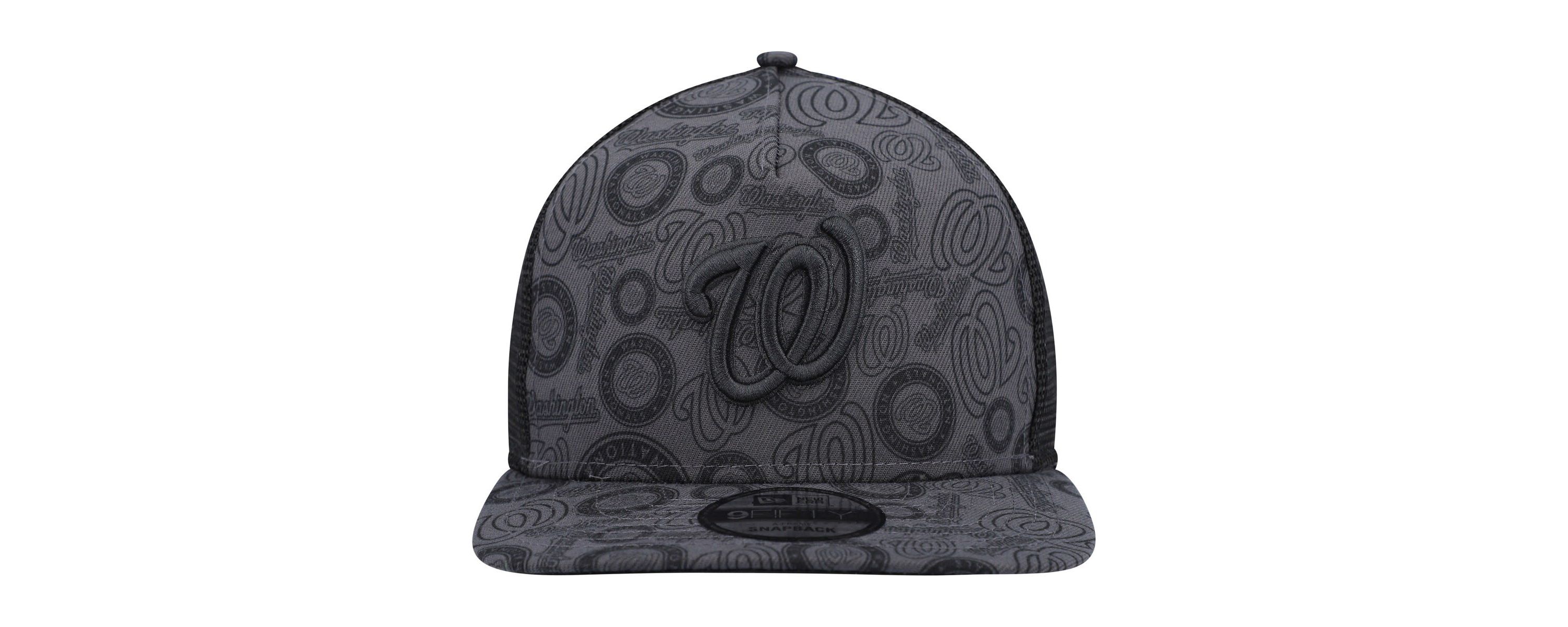 MLB Washington Nationals Repeat A-Frame 9FIFTY Trucker Snapback Hat