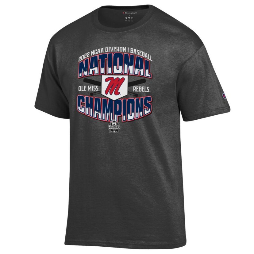 NCAA ed Ole Miss Rebels 2022 NCAA Baseball NCAA World Series s Locker Room T-Shirt