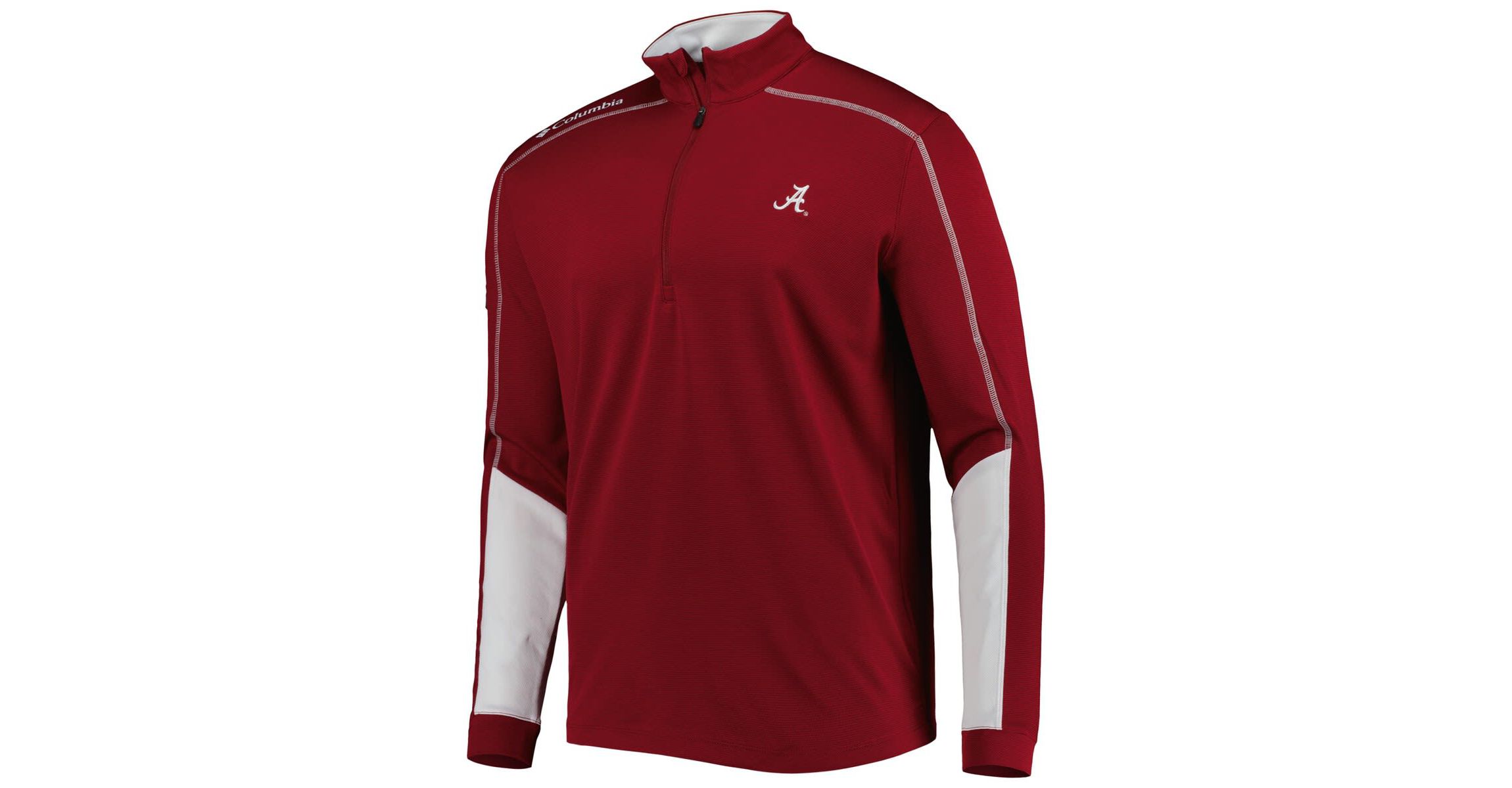 Alabama Crimson Tide NCAA Alabama Tide Shotgun 2.0 Omni-Wick Quarter-Zip Jacket