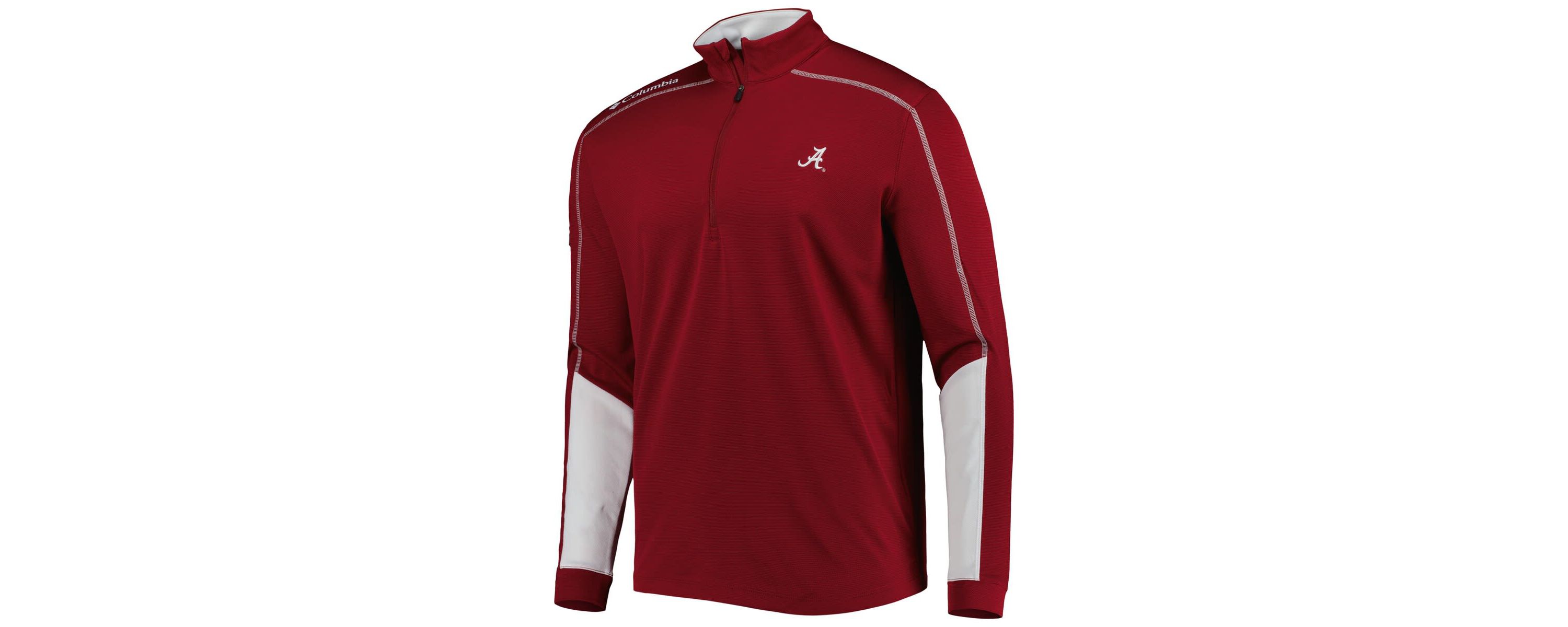 Alabama Crimson Tide NCAA Alabama Tide Shotgun 2.0 Omni-Wick Quarter-Zip Jacket