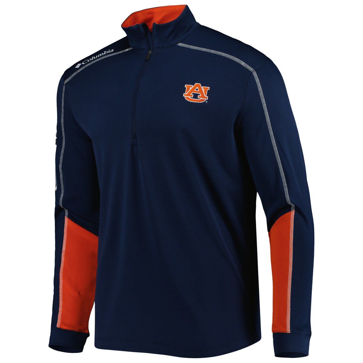 NCAA Auburn Tigers Shotgun 2.0 Omni-Wick Quarter-Zip Jacket