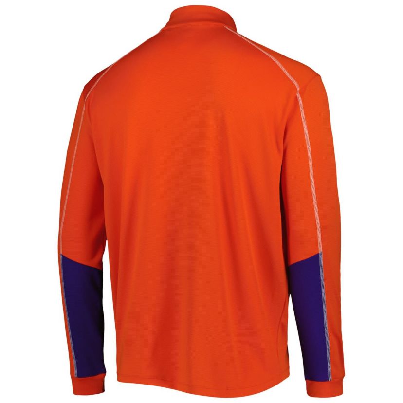 NCAA Clemson Tigers Shotgun 2.0 Omni-Wick Quarter-Zip Jacket