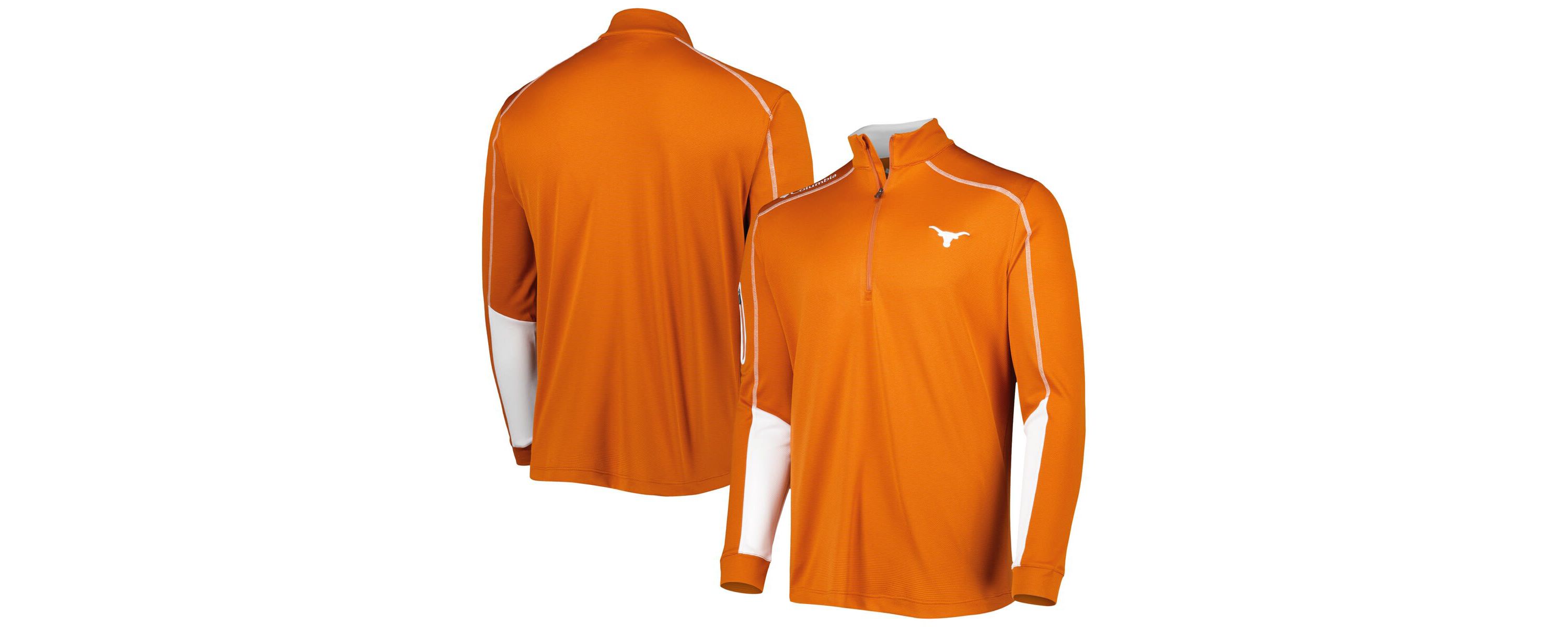 NCAA Texas Texas Longhorns Shotgun 2.0 Omni-Wick Quarter-Zip Jacket