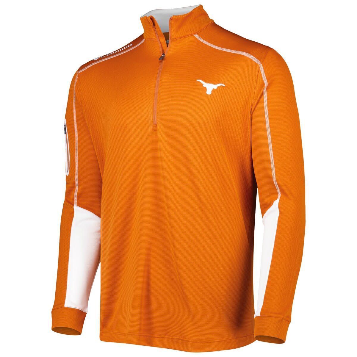 NCAA Texas Texas Longhorns Shotgun 2.0 Omni-Wick Quarter-Zip Jacket