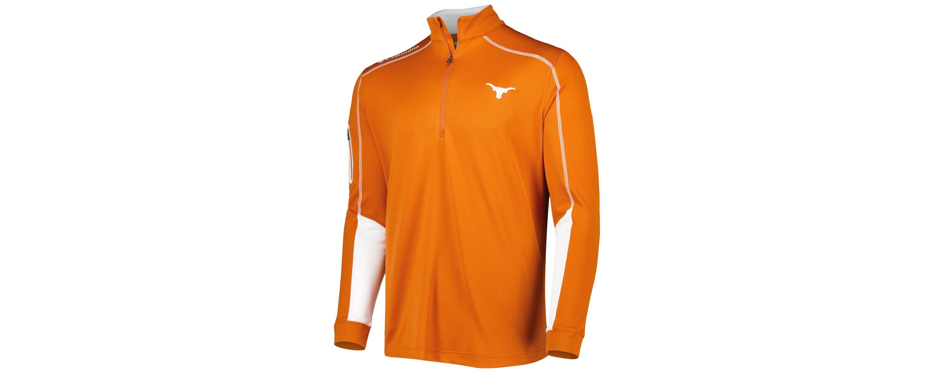 NCAA Texas Texas Longhorns Shotgun 2.0 Omni-Wick Quarter-Zip Jacket