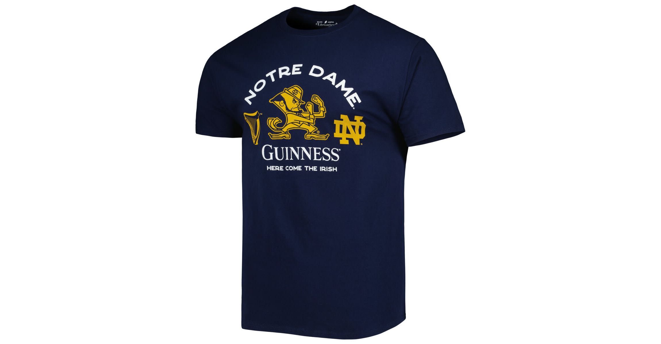 League Collegiate Wear NCAA Notre Dame Fighting Irish Guinness Here ...