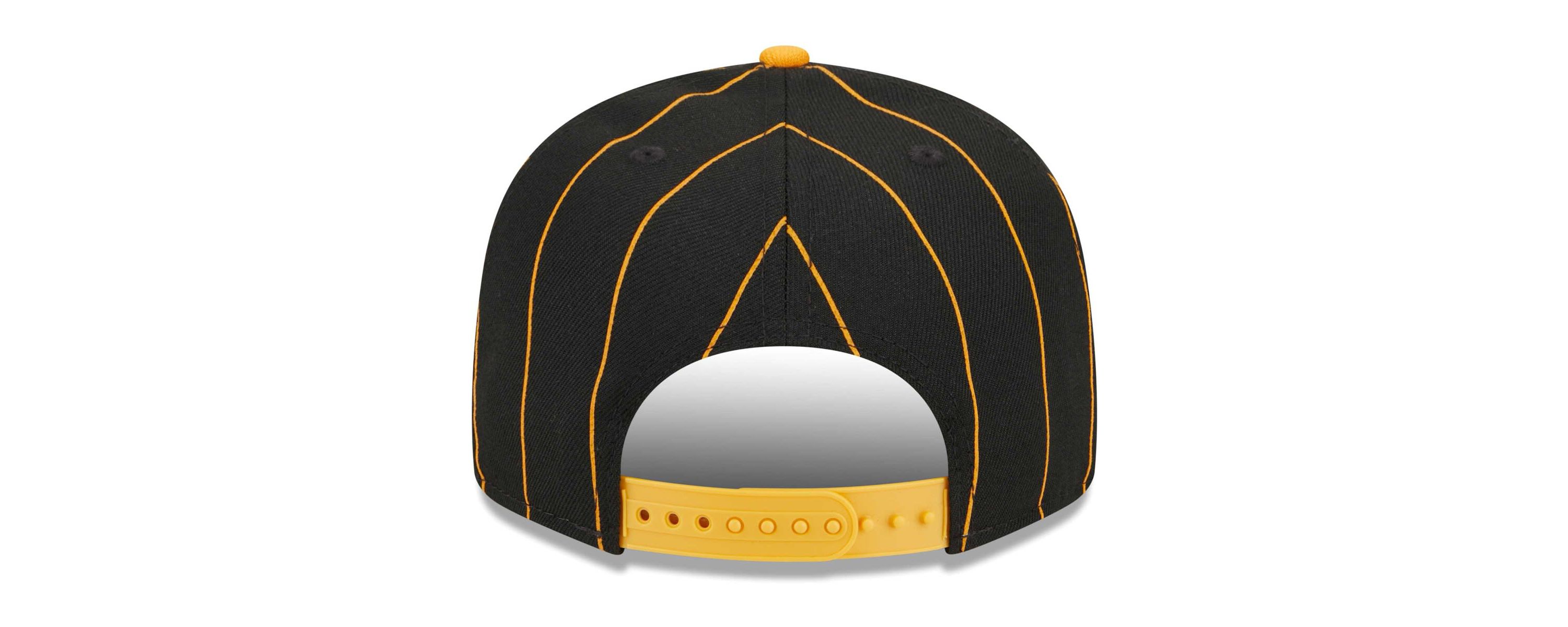 NCAA Black/Gold Iowa Hawkeyes Vintage 9FIFTY Snapback Hat