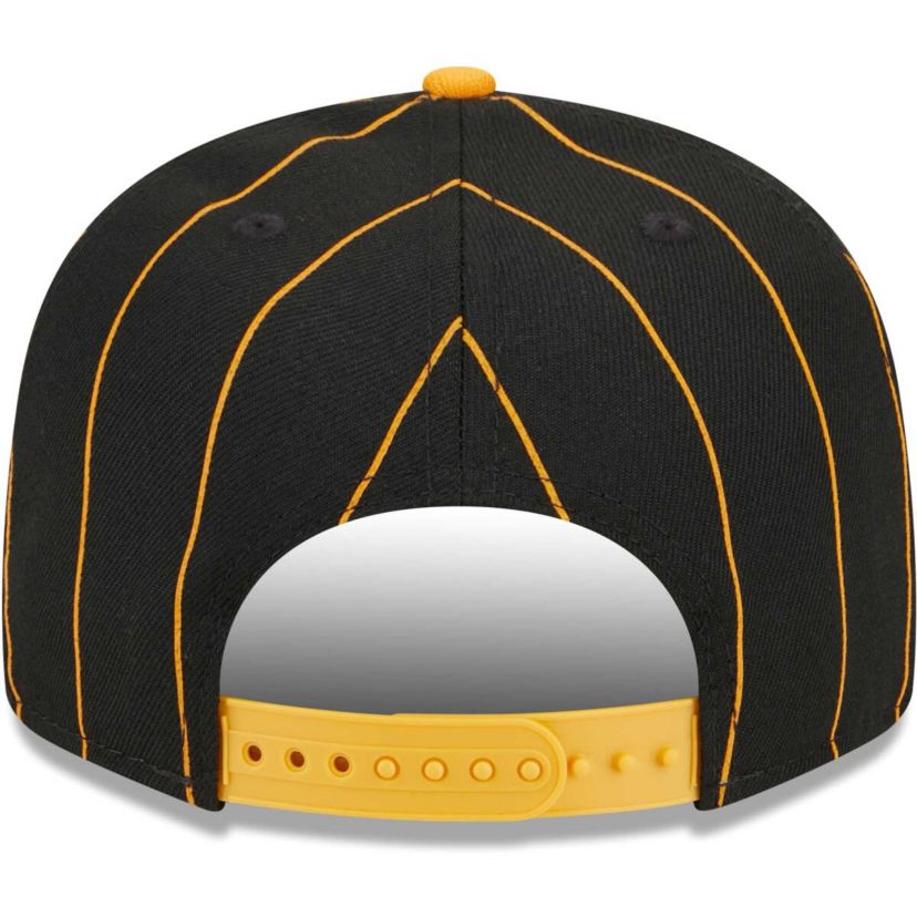 NCAA Black/Gold Iowa Hawkeyes Vintage 9FIFTY Snapback Hat