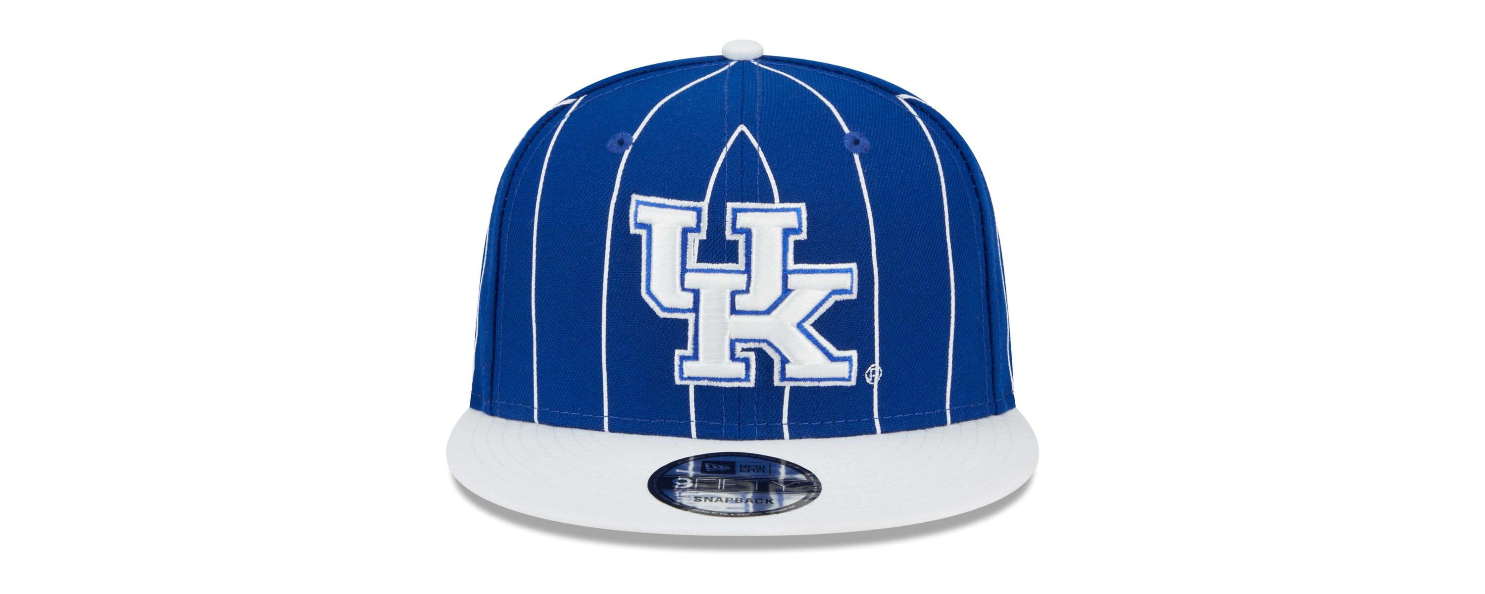 NCAA Royal/White Kentucky Wildcats Vintage 9FIFTY Snapback Hat