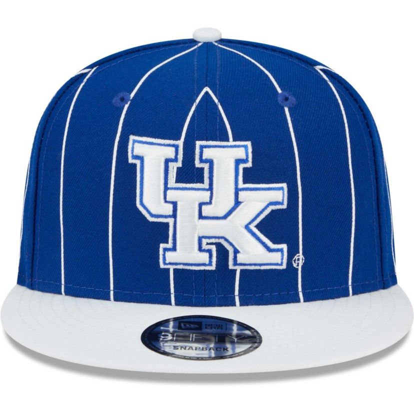 NCAA Royal/White Kentucky Wildcats Vintage 9FIFTY Snapback Hat