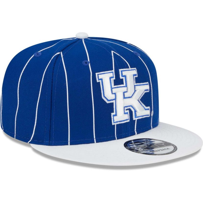 NCAA Royal/White Kentucky Wildcats Vintage 9FIFTY Snapback Hat