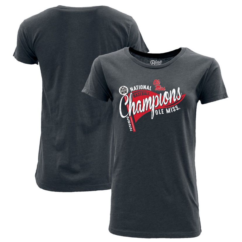 NCAA ed Ole Miss Rebels 2022 NCAA Baseball NCAA World Series s Pennant T-Shirt