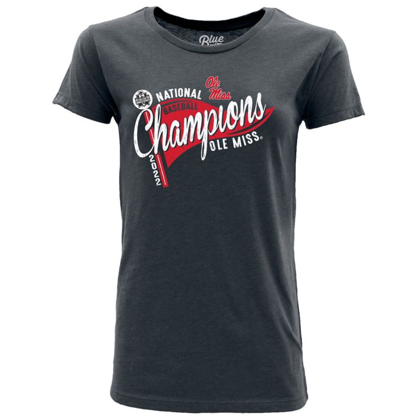 NCAA ed Ole Miss Rebels 2022 NCAA Baseball NCAA World Series s Pennant T-Shirt