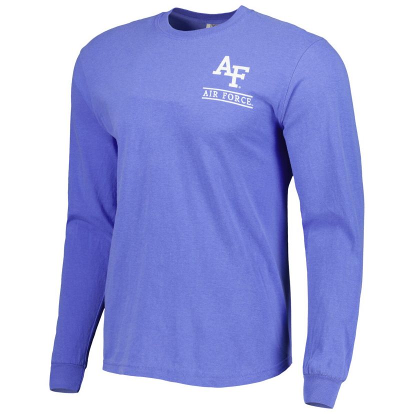 NCAA Air Force Falcons Circle Campus Scene Long Sleeve T-Shirt
