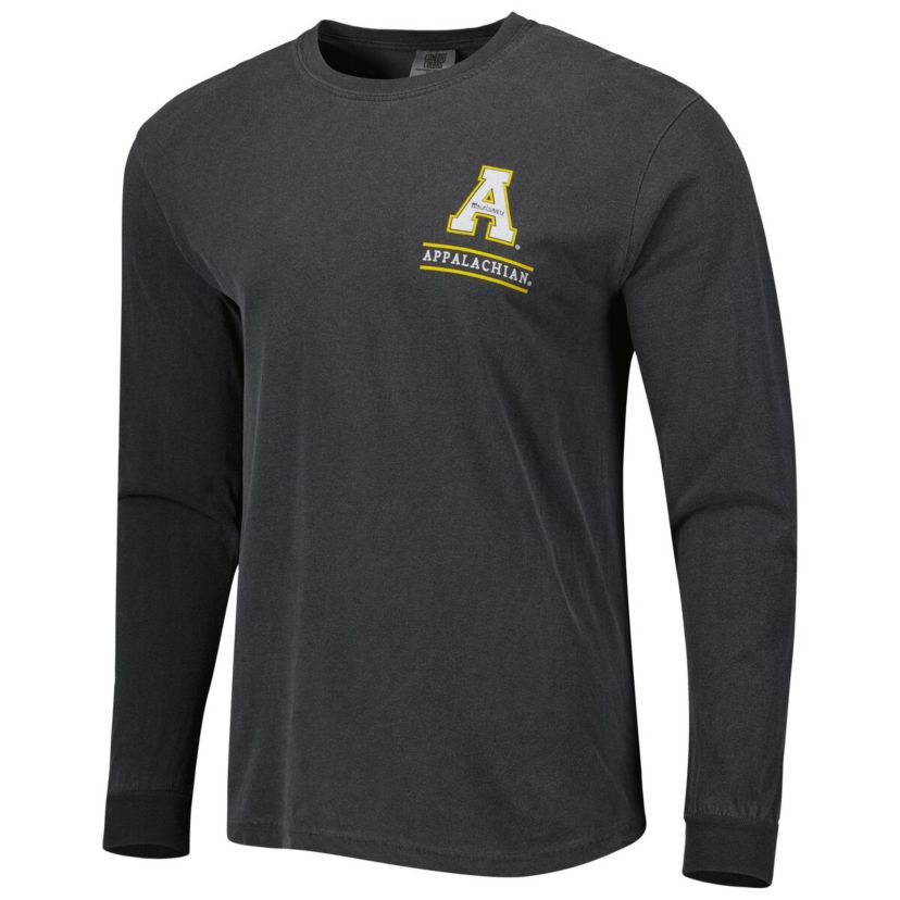 NCAA Appalachian State Mountaineers Circle Campus Scene Long Sleeve T-Shirt