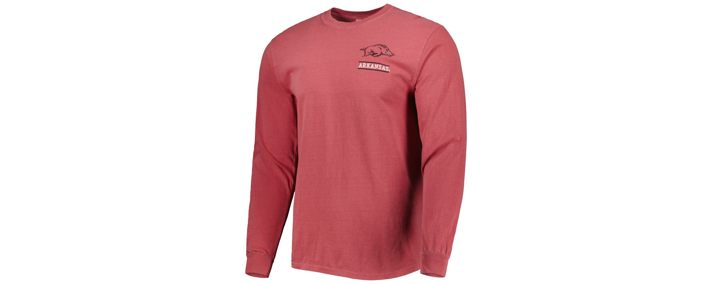 NCAA Arkansas Razorbacks Circle Campus Scene Long Sleeve T-Shirt